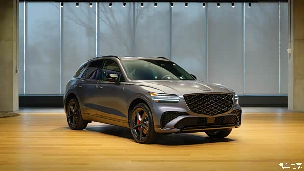 2026纽约车展：黑化套件+碳纤维内饰 捷尼赛思GV70特别版车型发布